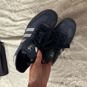 adidas Navy Blue Athletic Shoes